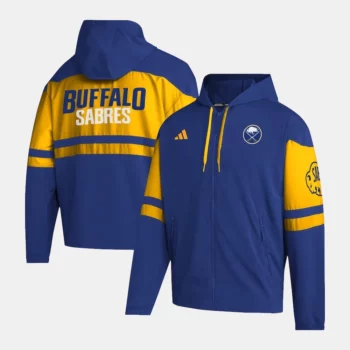 Blue and Yellow Hoodie Buffalo Sabres - Aceoutwear