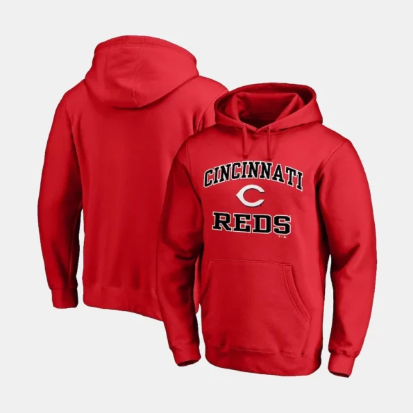 Fleece Hoodie Cincinnati Reds