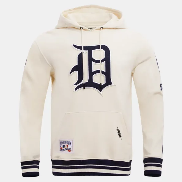 Beige Hoodie Detroit Tigers