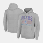 Houston Oilers Grey Fleece Hoodie