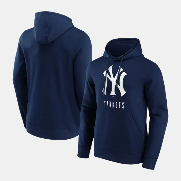 Blue Hoodie Men's New York Yankees