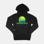 Seattle Supersonics Black Hoodie