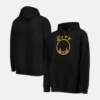 Warriors The City Black Pullover Hoodie