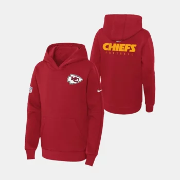 Red Hoodie Youth Kansas City Chiefs