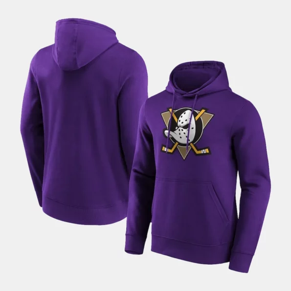 hoodie purple mighty ducks
