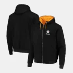 pittsburgh steelers zip up hoodie