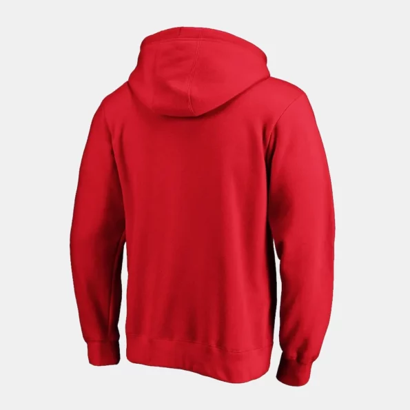 red fleece hoodie washington nationals