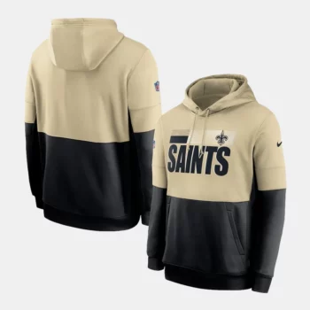 Black and Gold New Orleans Saints Hoodie