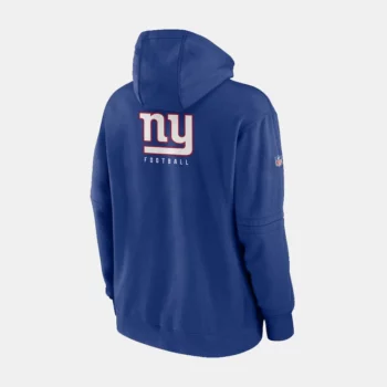 Blue Pullover Hoodie New York Giants