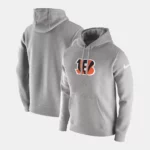 Nike Cincinnati Bengals Grey Fleece Hoodie